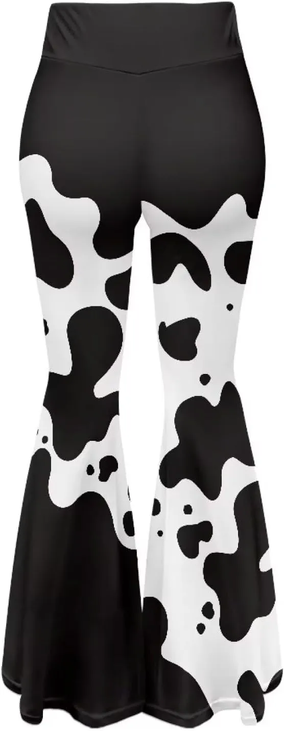 Ladies Womens Flare Leggings Flare Sweatpants Women Butt Lift