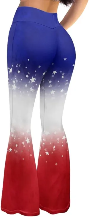 Ladies Womens Flare Leggings Flare Sweatpants Women Butt Lift