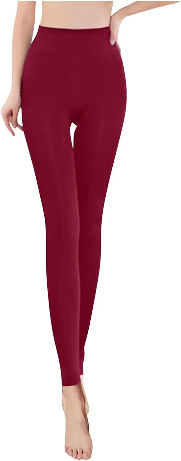 LCMTWX Flare Leggings for Women Leggings Printed Casual Long All- Boot Pants Slim Pants Flare Leggings