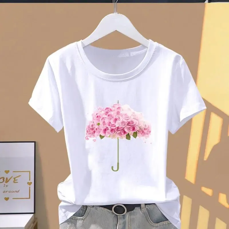 Leopard Print Oversized Casual Women's T-Shirt - Trendy Short-Sleeve Modal Top for Stylish Comfort
