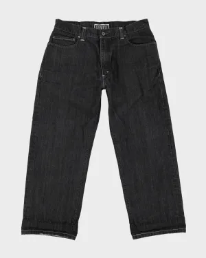 Levi's 569 Dark Wash Black Jeans - W35 L29