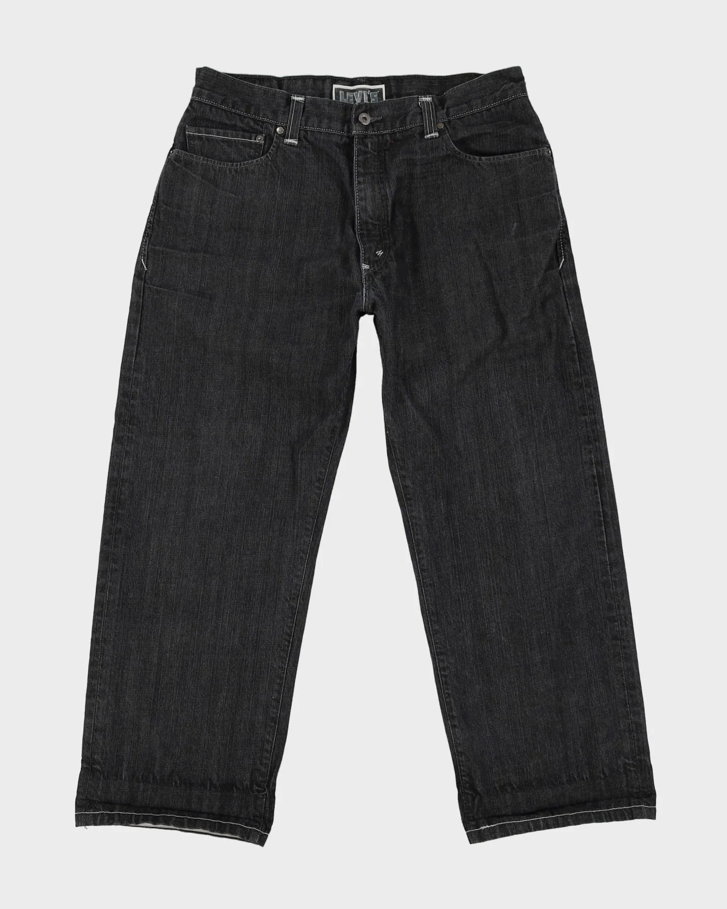 Levi's 569 Dark Wash Black Jeans - W35 L29