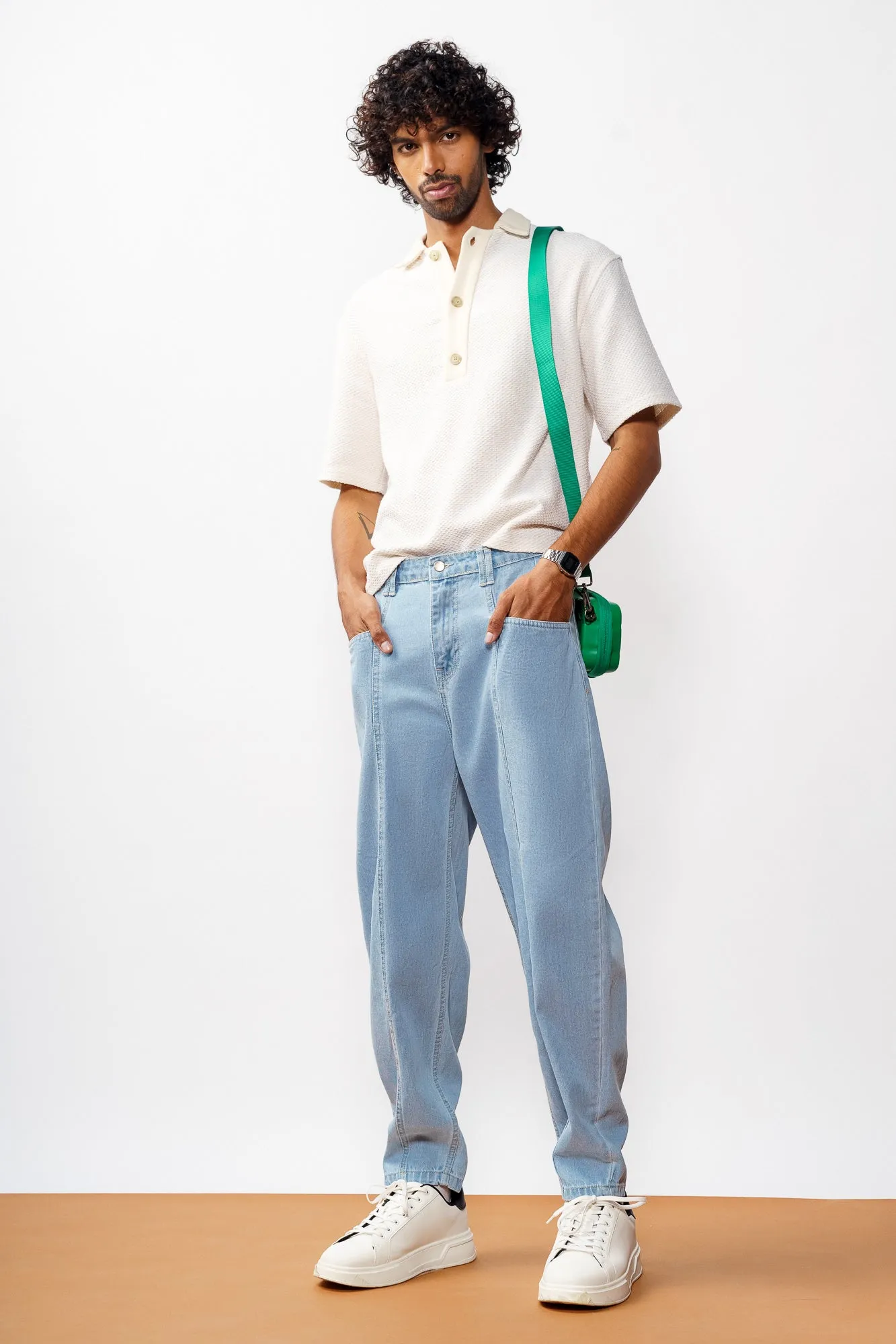 Light Men's Baggy Jeans