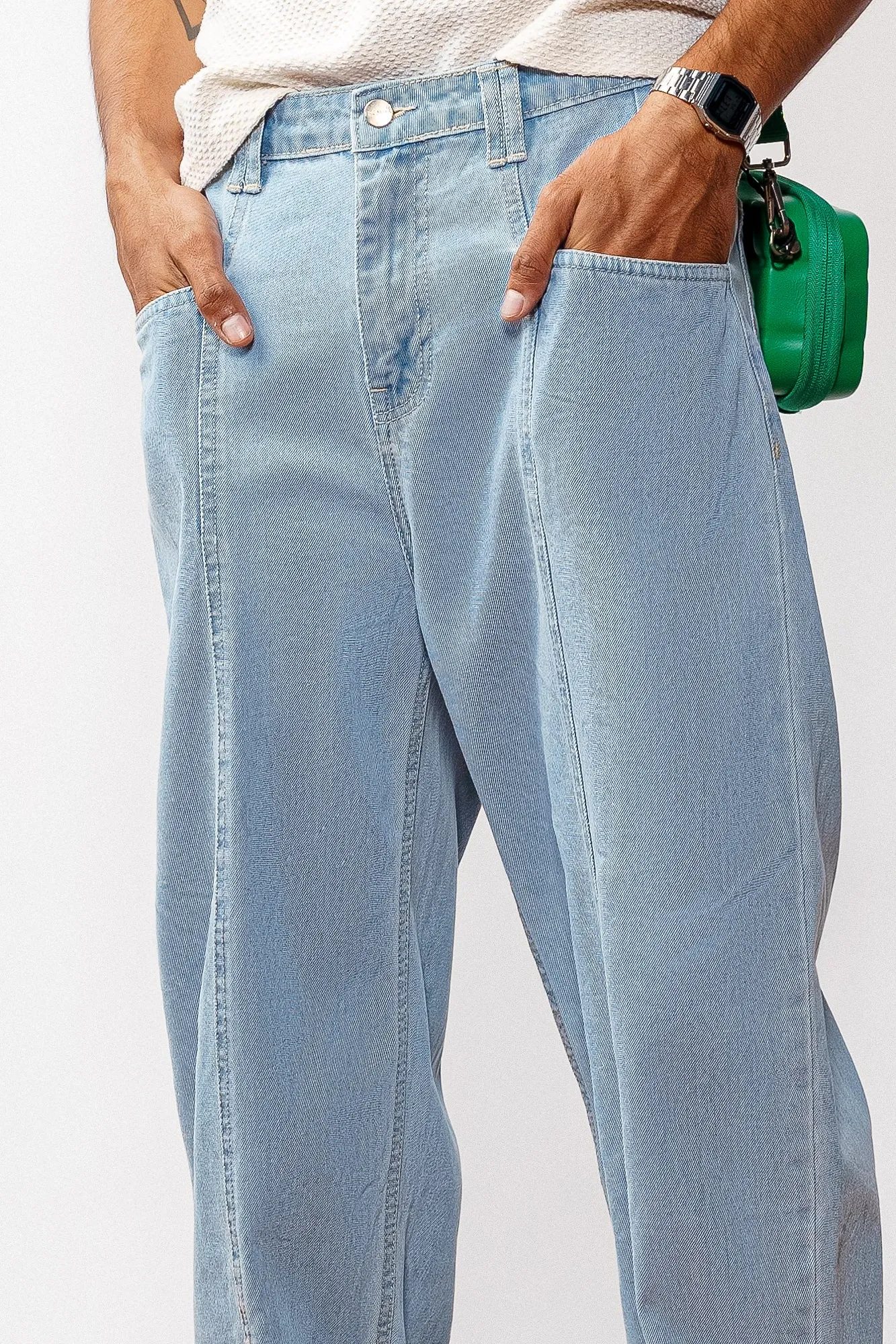 Light Men's Baggy Jeans