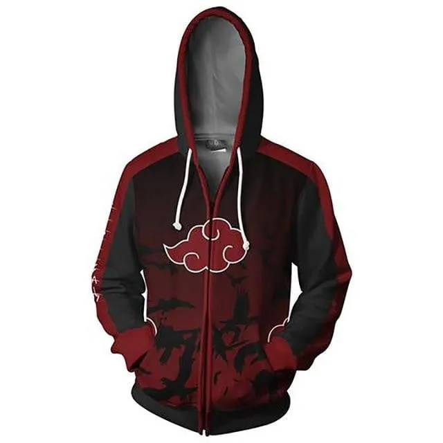 Limited Naruto Anime 3D Printed Sweatshirt Jacket