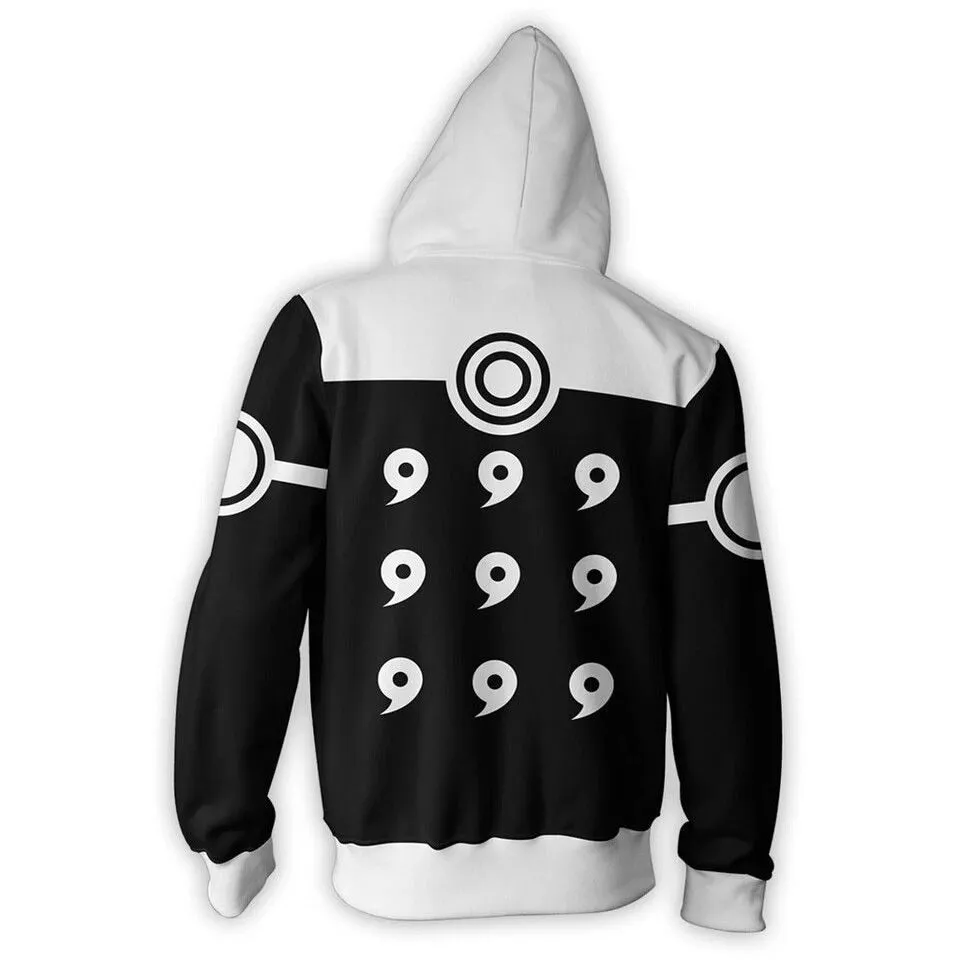 Limited Naruto Anime 3D Printed Sweatshirt Jacket