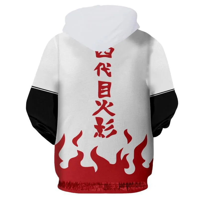 Limited Naruto Anime 3D Printed Sweatshirt Jacket