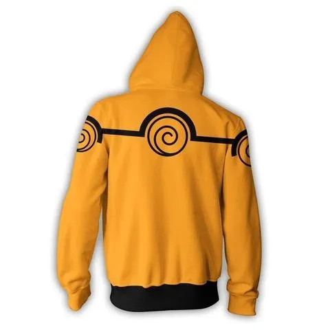 Limited Naruto Anime 3D Printed Sweatshirt Jacket
