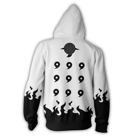 Limited Naruto Anime 3D Printed Sweatshirt Jacket