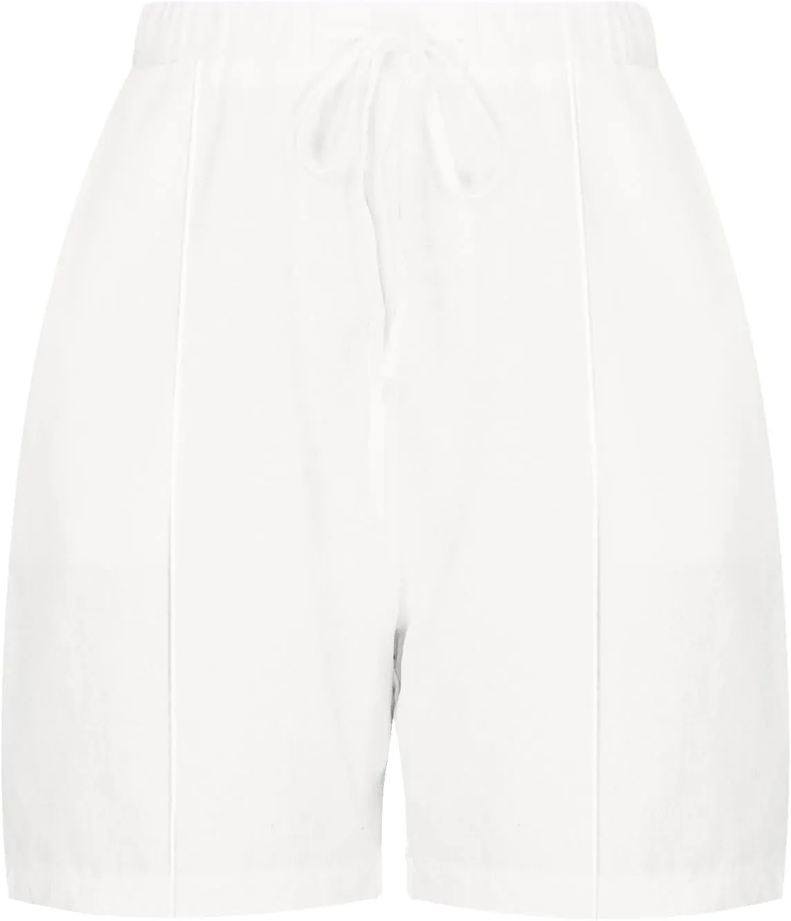 Linen Shorts for Women High Waisted Lightweight Casual Summer Drawstring Short Pants Beach Vacation Outfit W Pockets