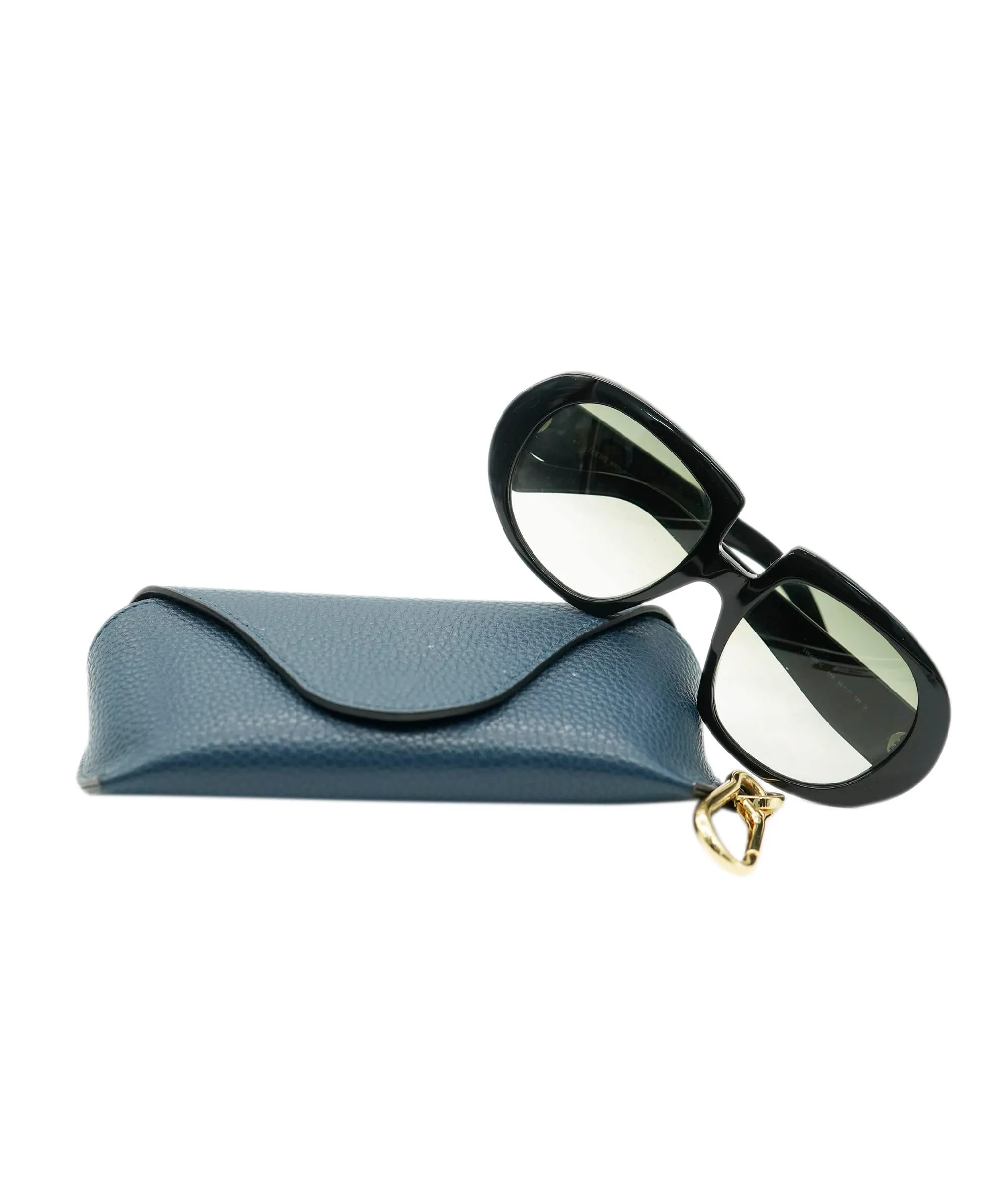 Loewe Black Acetate Anagram Oversized Square Sunglasses AGC2215