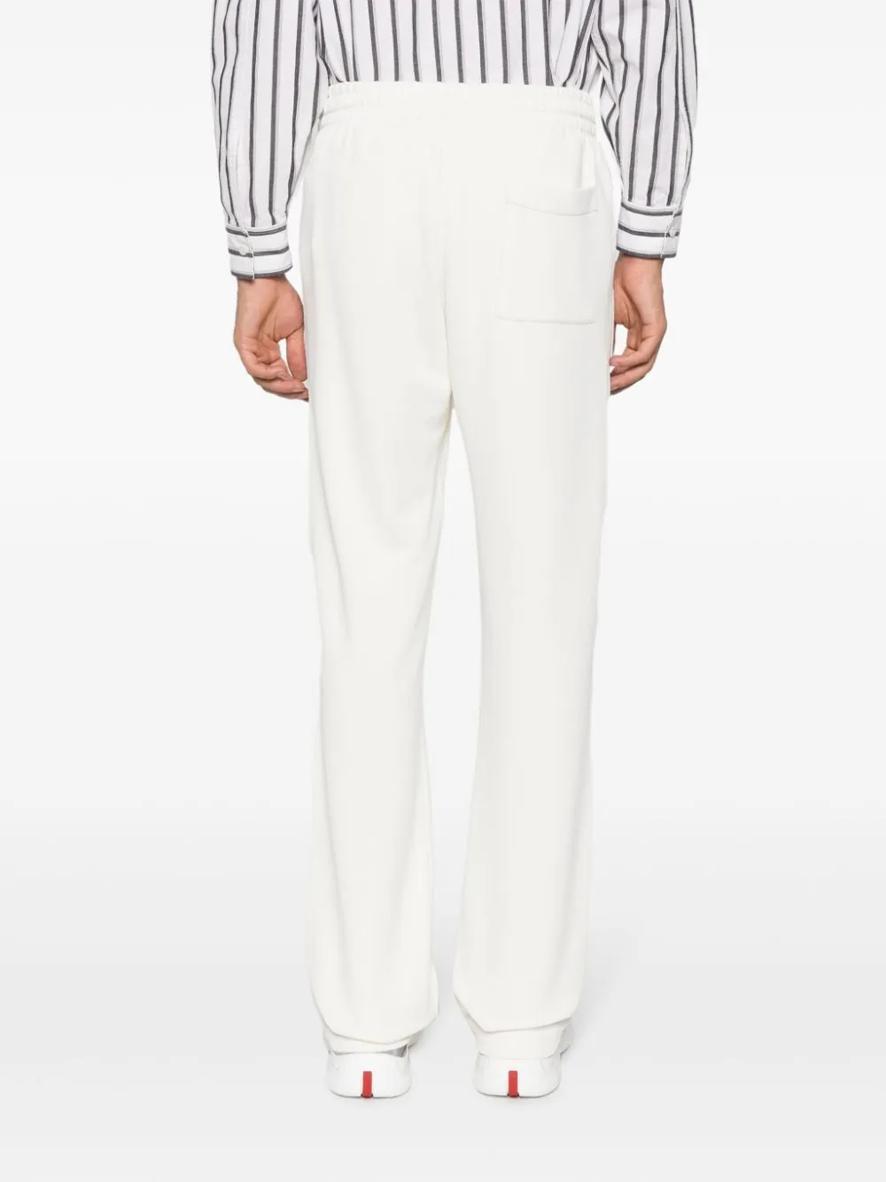 logo-appliqué track pants