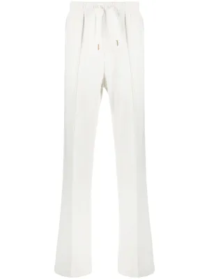logo-appliqué track pants