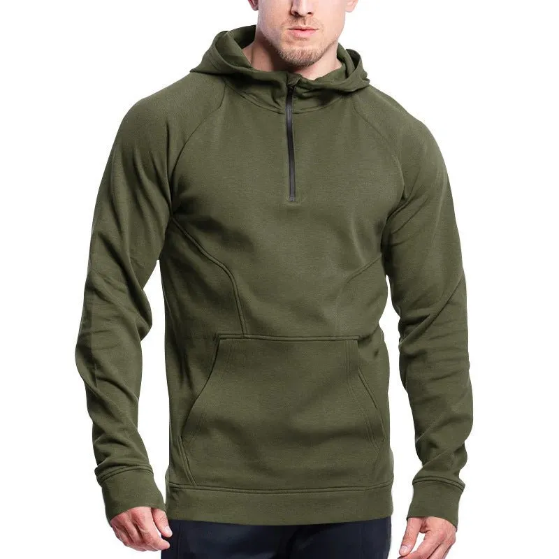 Long Sleeve Sweater Leisure Pullover Hoodie For Men