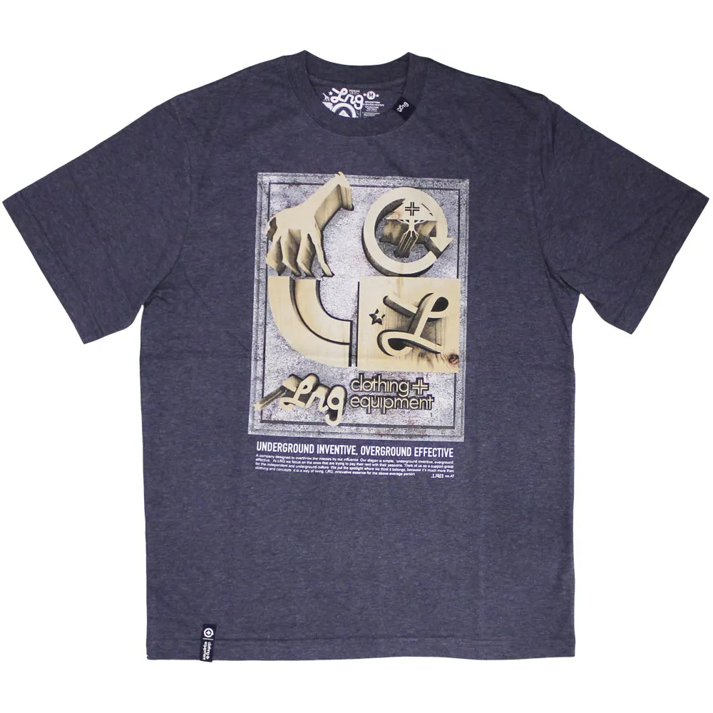 Lrg Core Collection Seven T-shirt Navy Heather