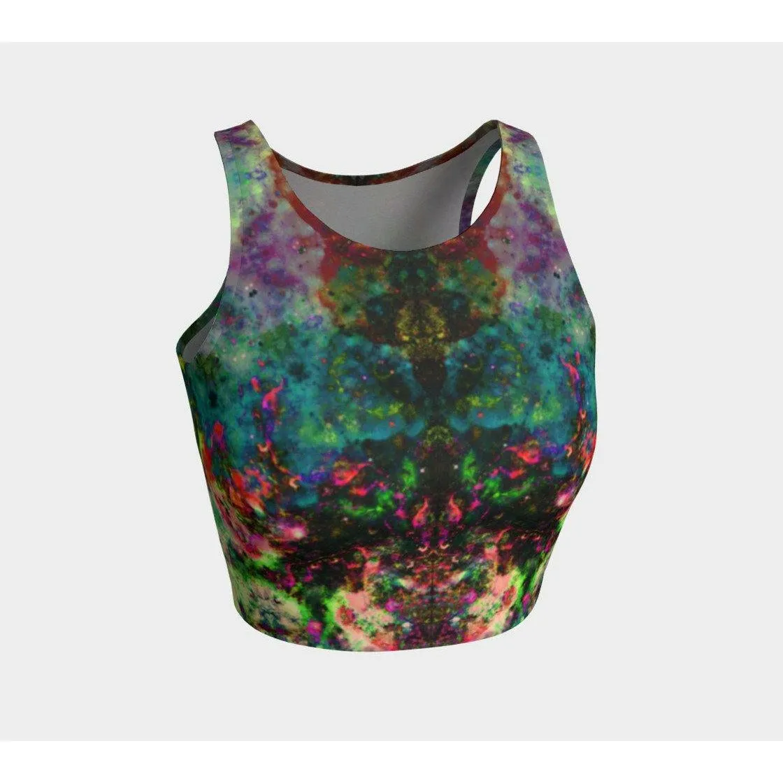 Lucid Psychedelic Crop Top/ Bikini Set