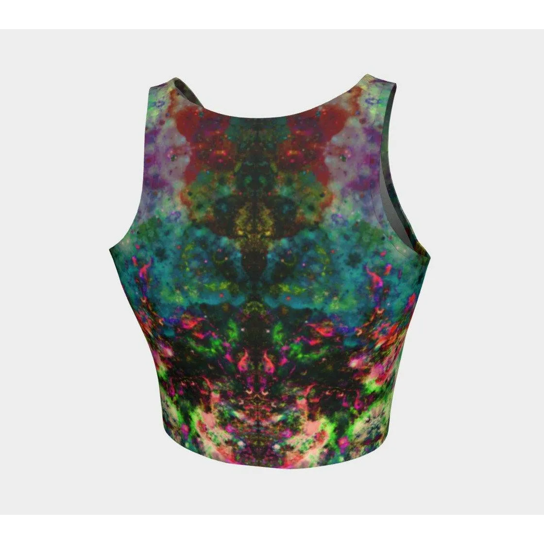 Lucid Psychedelic Crop Top/ Bikini Set