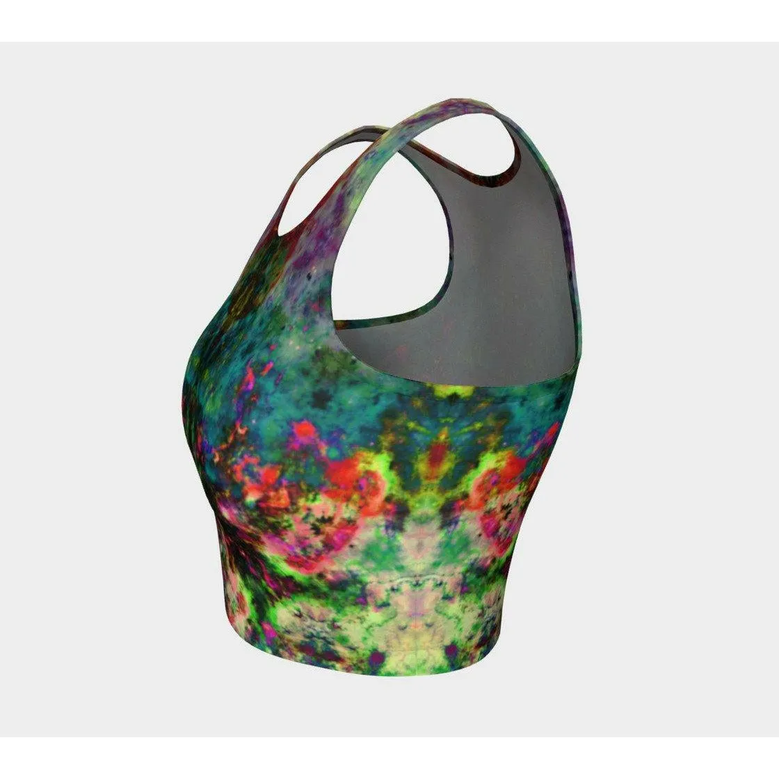 Lucid Psychedelic Crop Top/ Bikini Set