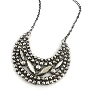 LUNA Riveted Necklace - Silver