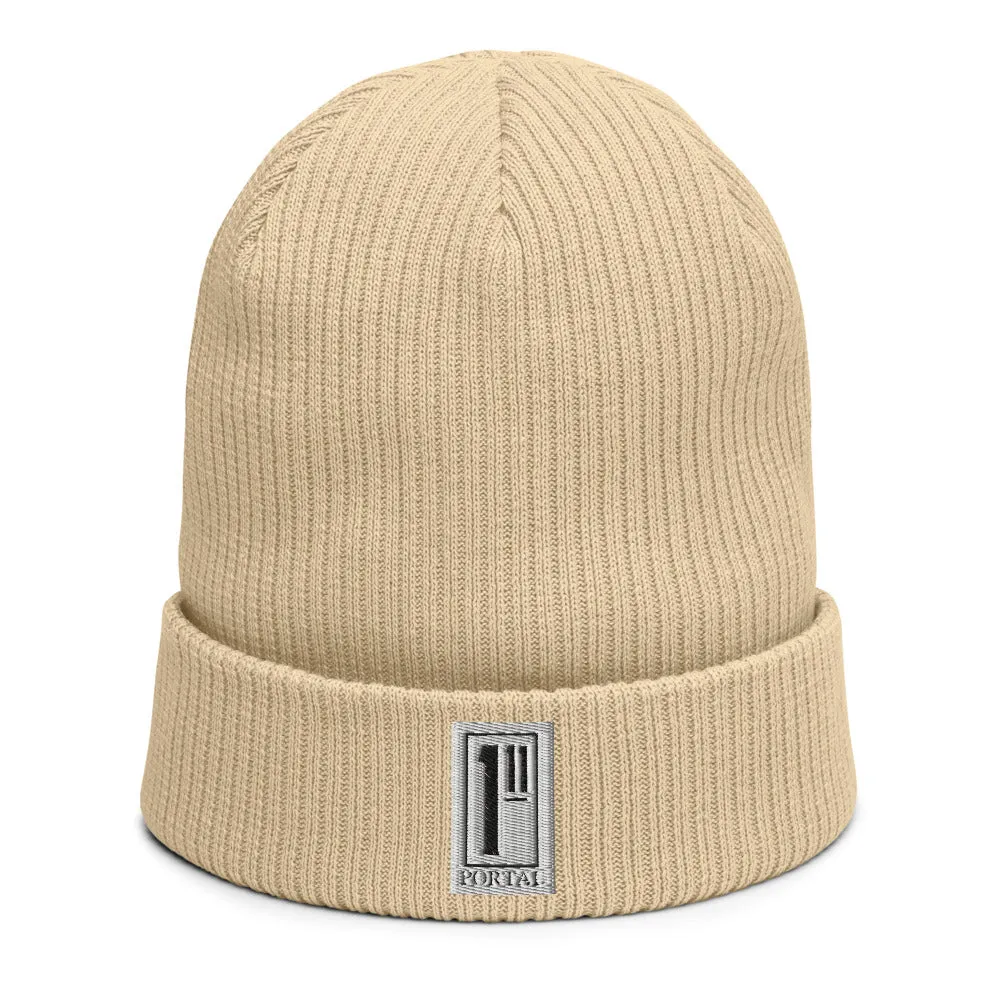 Luxury Apparel Organic Ribbed Beanie Beechfield Ascension High Fashion Portal