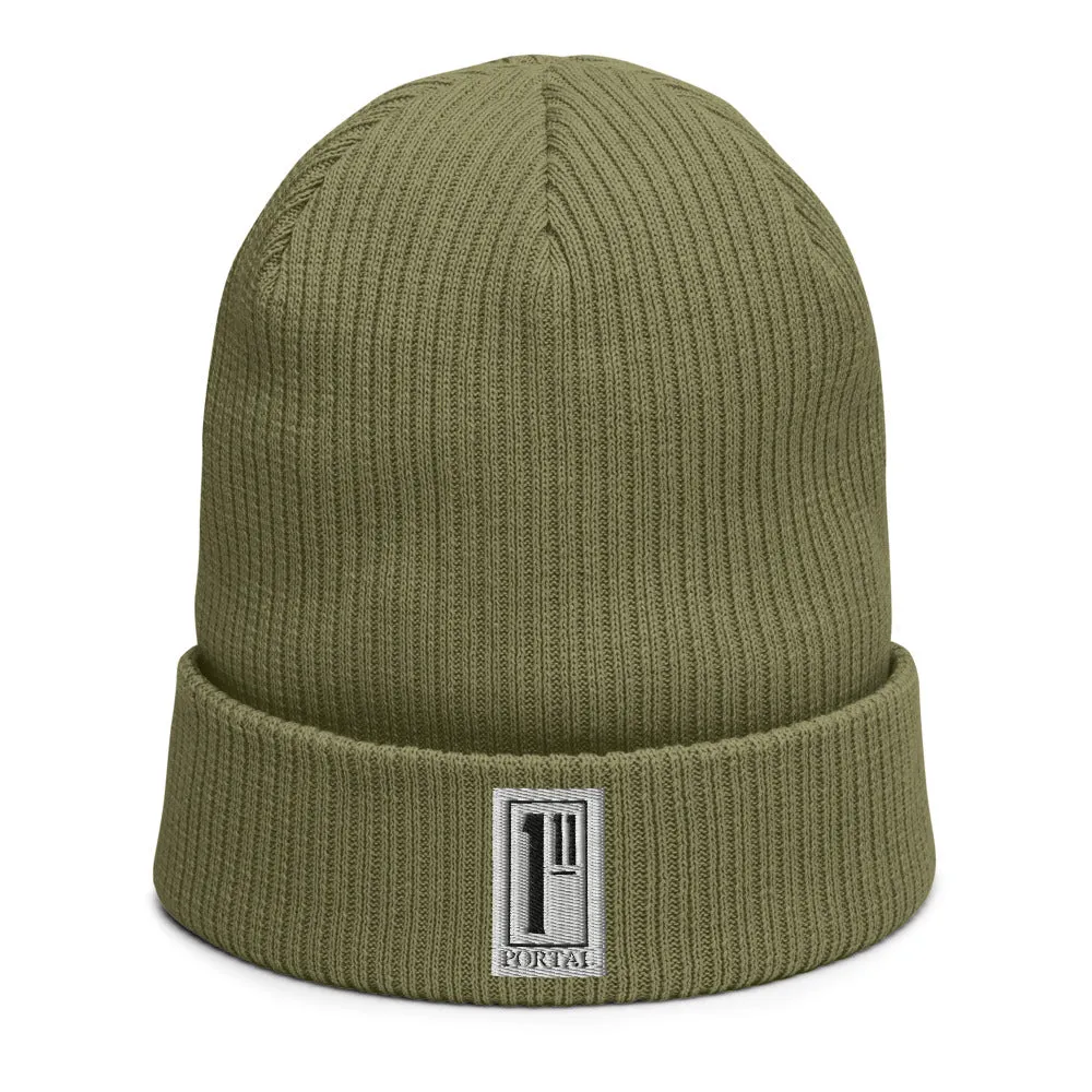 Luxury Apparel Organic Ribbed Beanie Beechfield Ascension High Fashion Portal