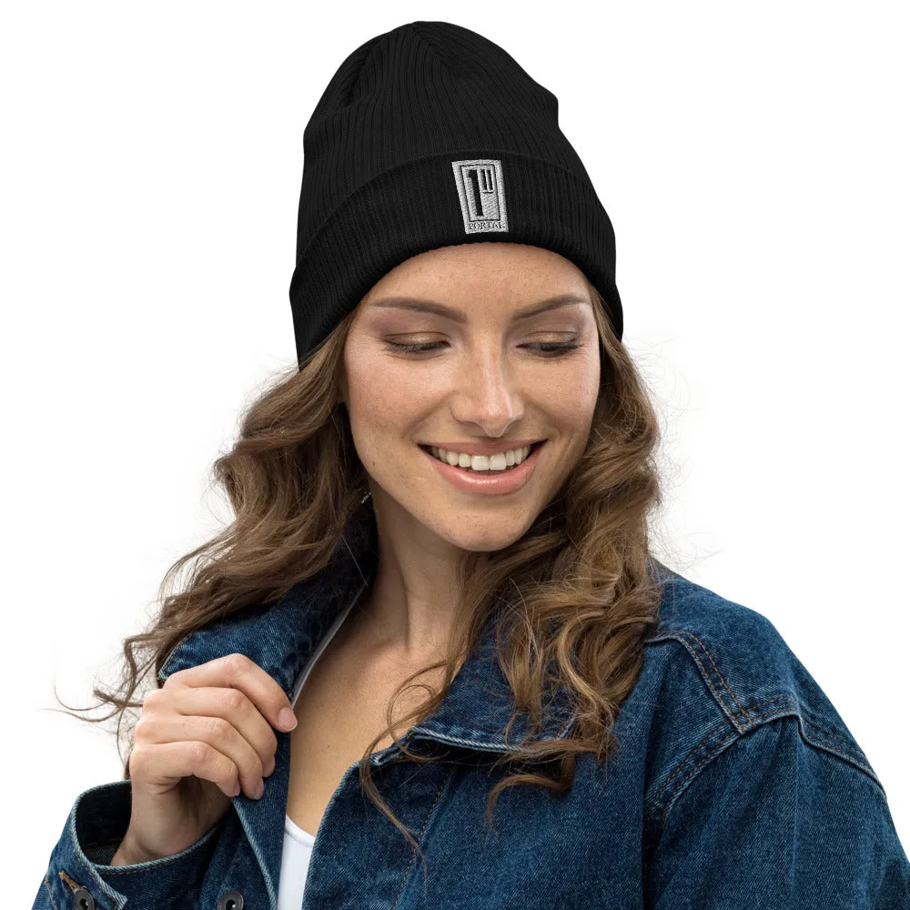 Luxury Apparel Organic Ribbed Beanie Beechfield Ascension High Fashion Portal