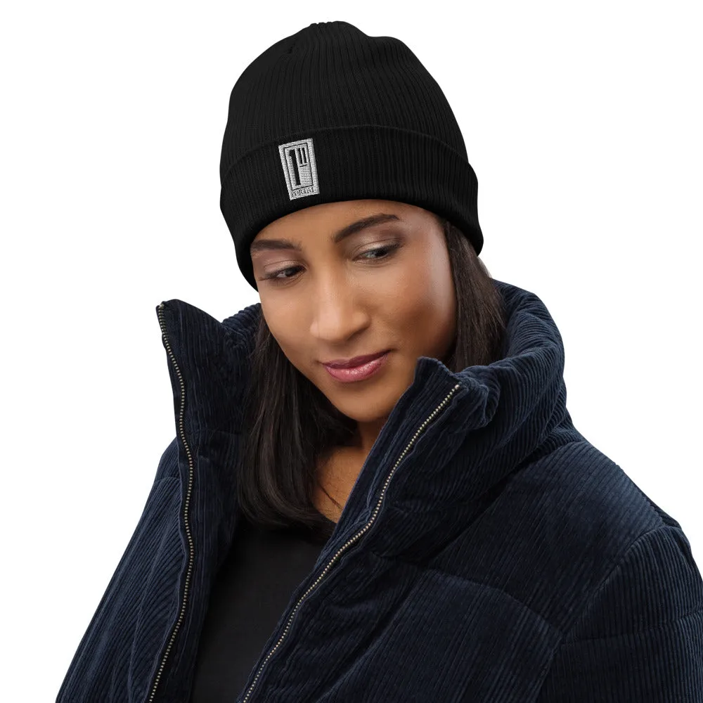 Luxury Apparel Organic Ribbed Beanie Beechfield Ascension High Fashion Portal