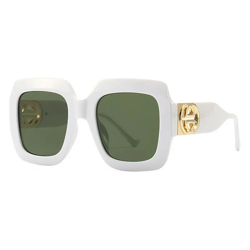 Luxury Celebrity Style Women Large Square Sunglasses Oversized Eyewear