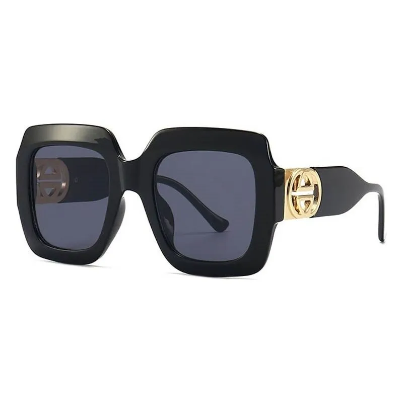 Luxury Celebrity Style Women Large Square Sunglasses Oversized Eyewear