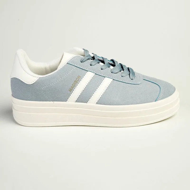 Madison Ariella Platform Fashion Sneaker - Light Blue