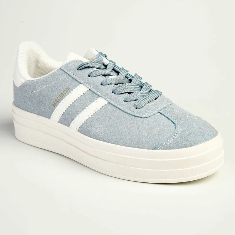Madison Ariella Platform Fashion Sneaker - Light Blue