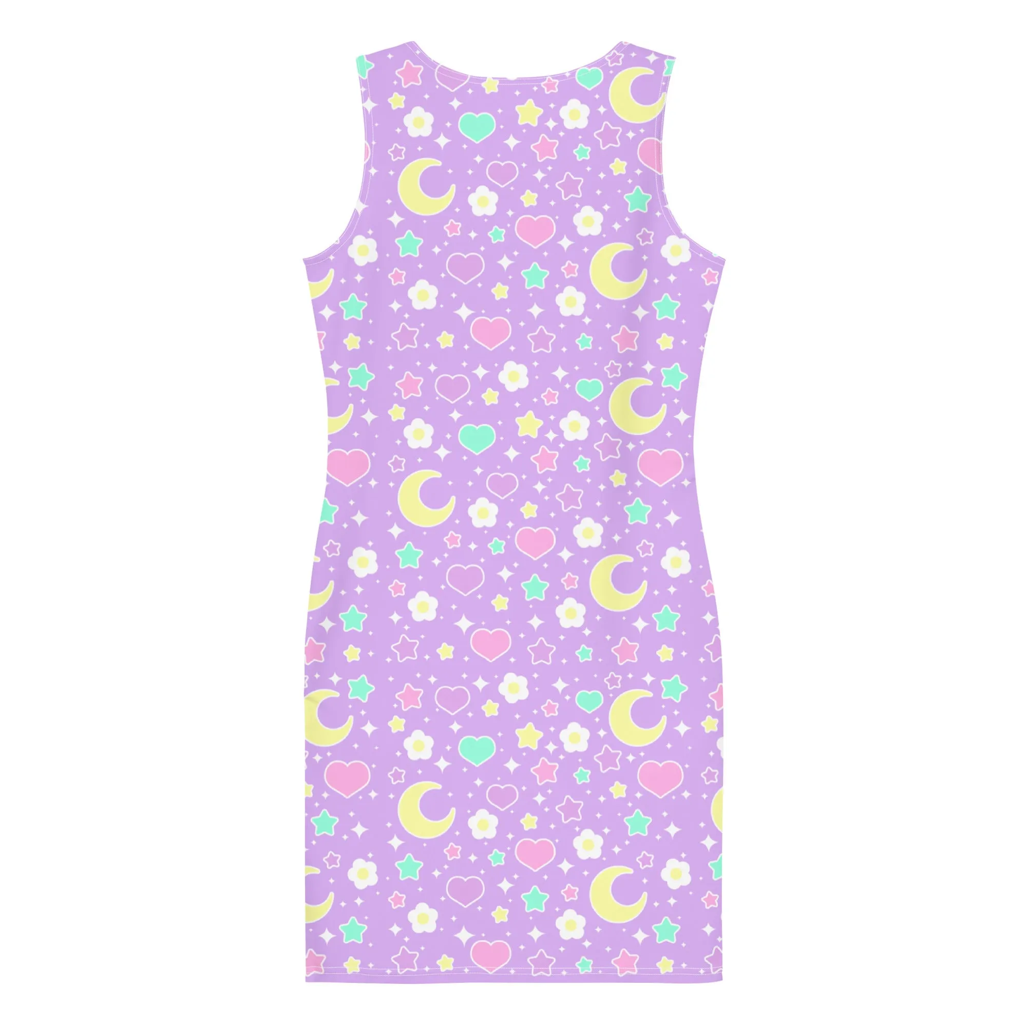 Magical Spring Purple Bodycon Dress
