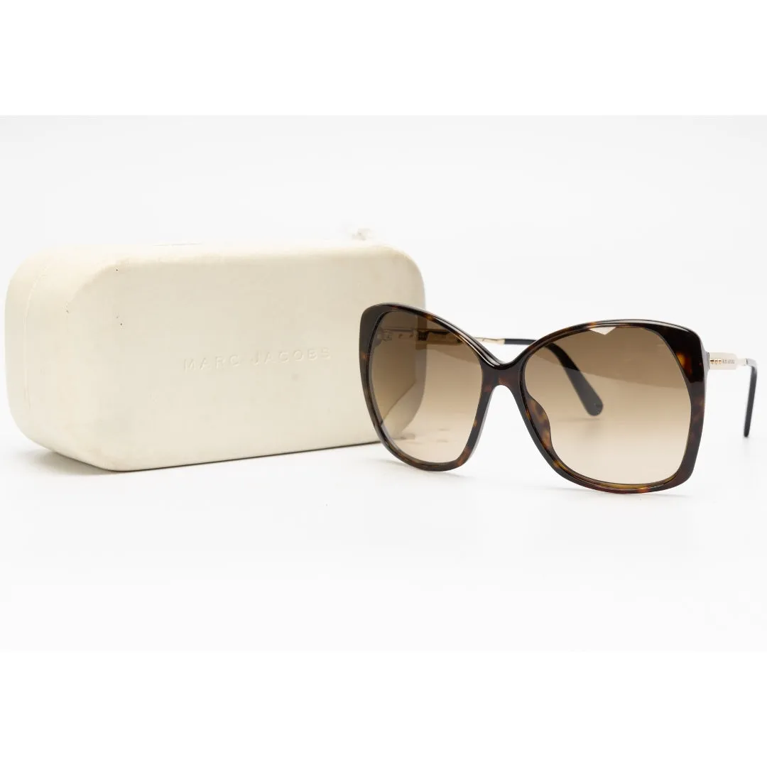 Marc Jacobs Tortoise Oversized Sunglasses