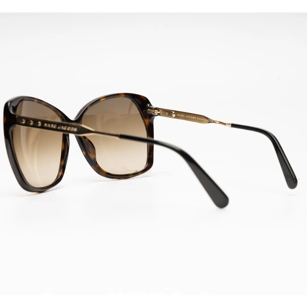 Marc Jacobs Tortoise Oversized Sunglasses