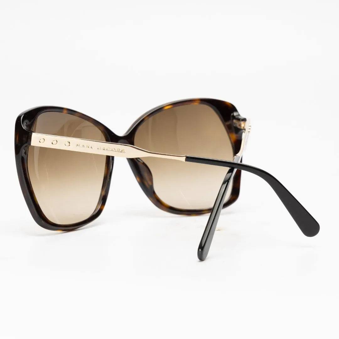 Marc Jacobs Tortoise Oversized Sunglasses