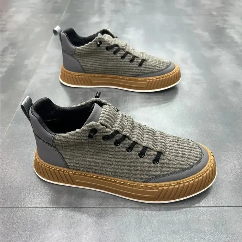 Men Chunky Sneakers Fashion Light Non-slip Luxury Brand Shoe