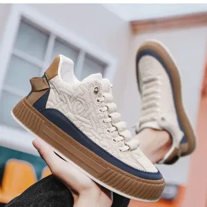 Men Chunky Sneakers Fashion Light Non-slip Luxury Brand Shoe