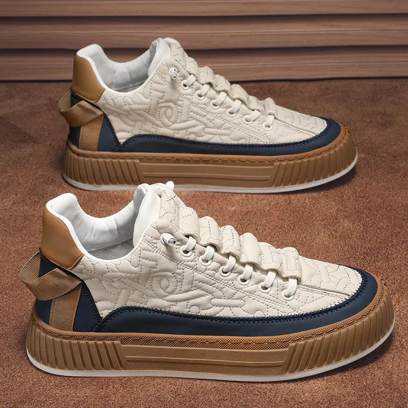 Men Chunky Sneakers Fashion Light Non-slip Luxury Brand Shoe