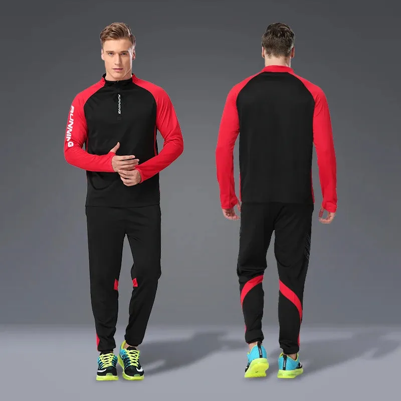 Men GYM Suit Fitness Football Basketball Running