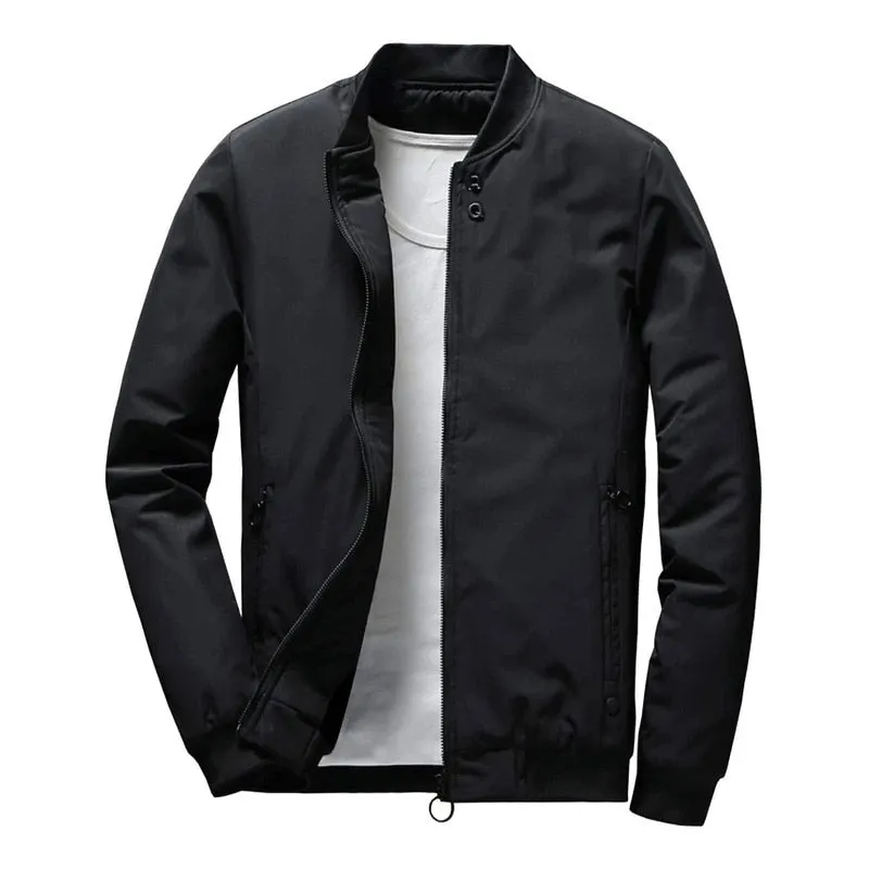 Men Spring Jackets and Coats Solid Color Casual Jacket Men Hot Sale Jacket Jaqueta Masculina