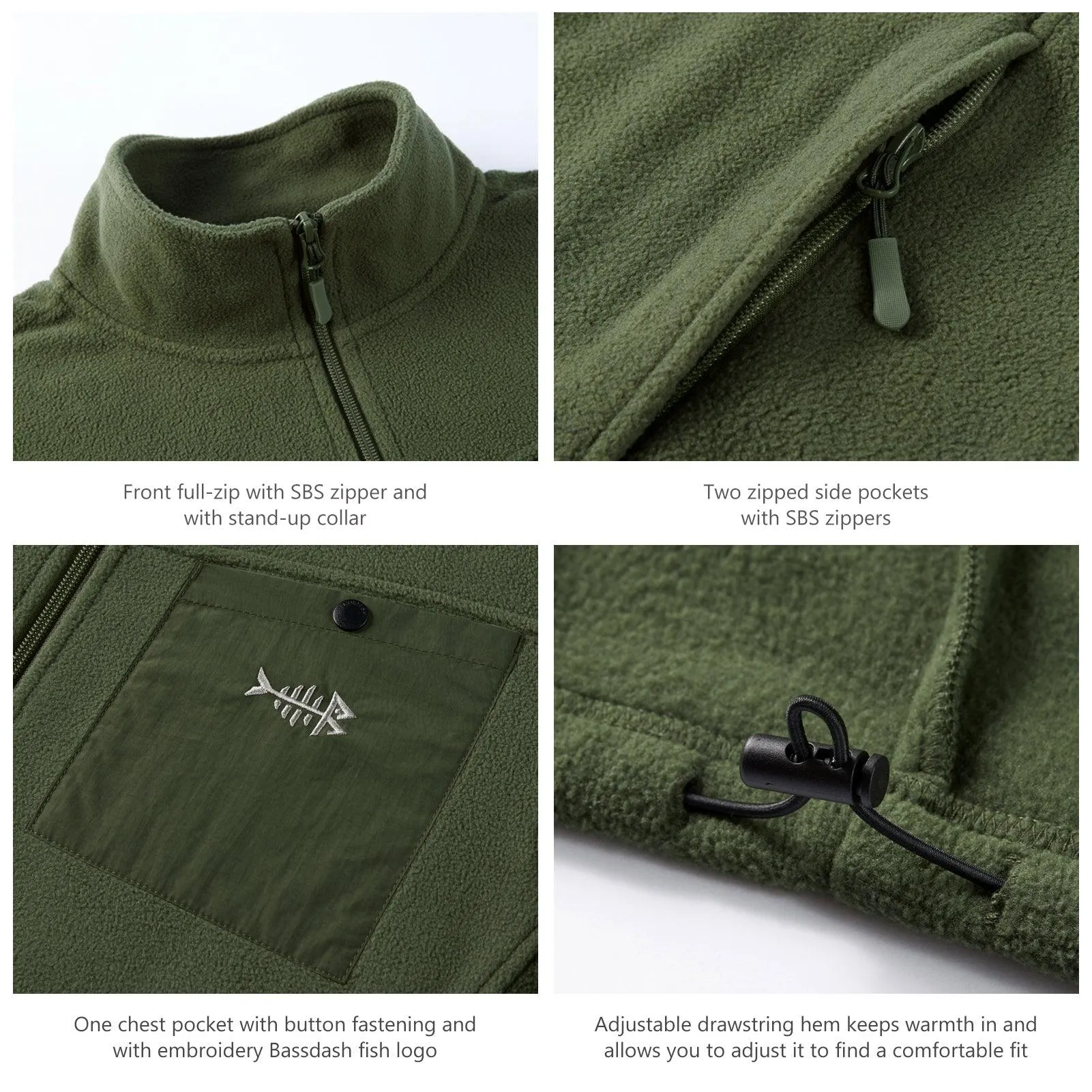Men’s AllDay Full Zip Fleece Jacket