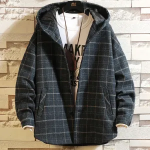 Men's Autumn/Winter Thick Woolen Oversized Jacket