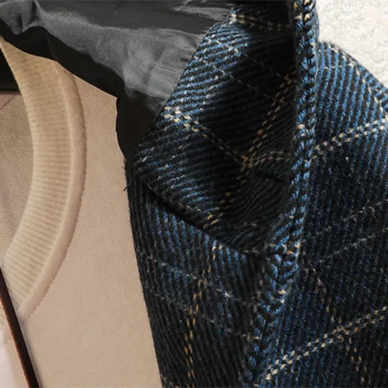 Men's Autumn/Winter Thick Woolen Oversized Jacket