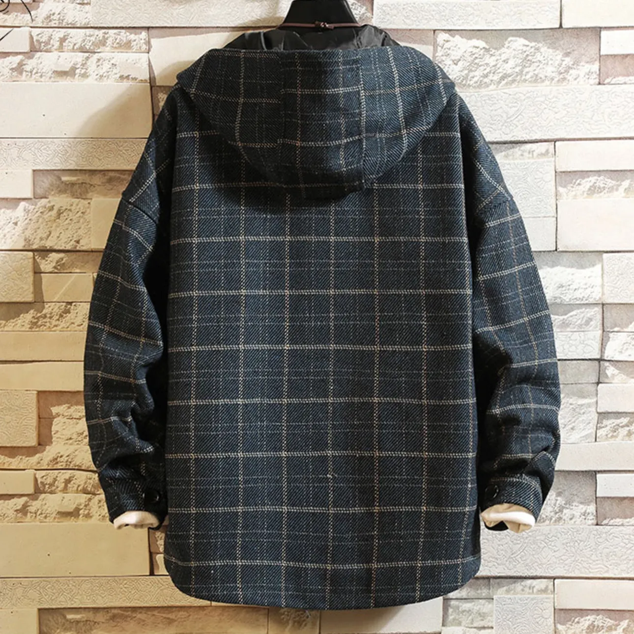 Men's Autumn/Winter Thick Woolen Oversized Jacket