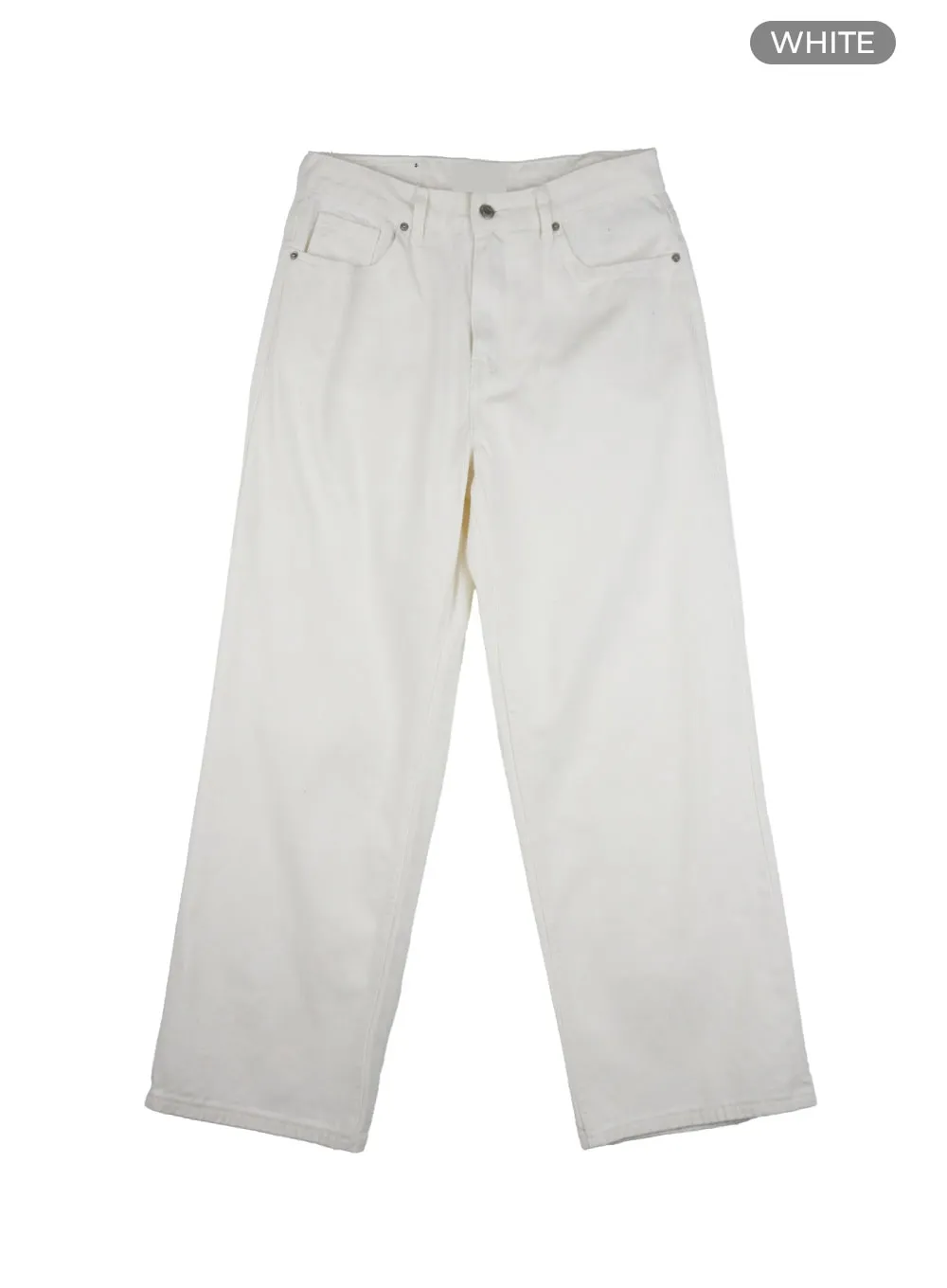 Men's Baggy Jeans (White) IU427