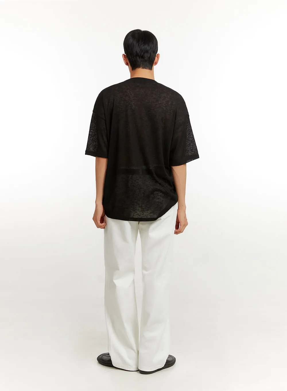 Men's Baggy Jeans (White) IU427