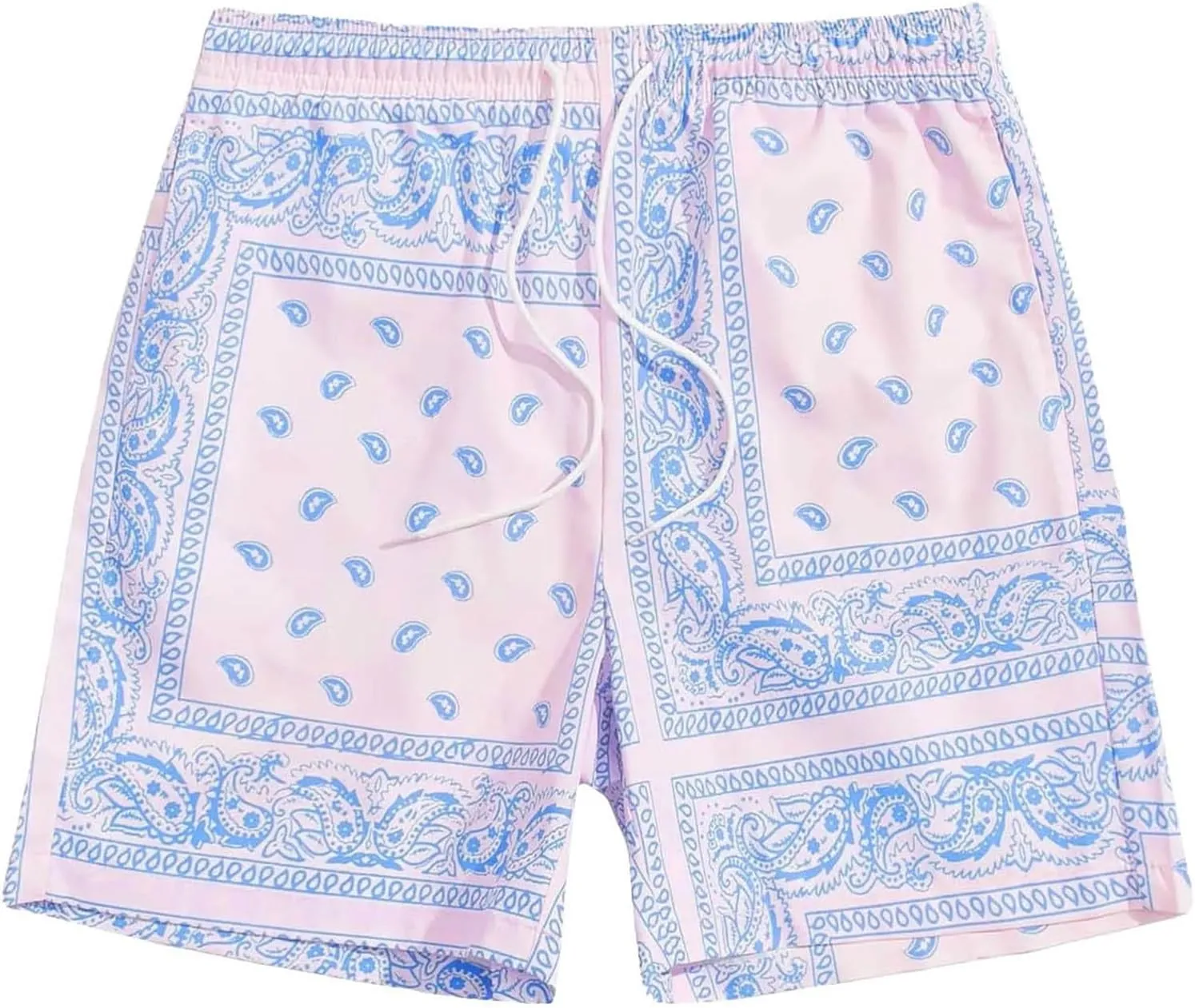 Men's Boho Tribal Paisley Graphic Shorts Summer Beach Hawaiian Cool Graphic Shorts Men 2025
