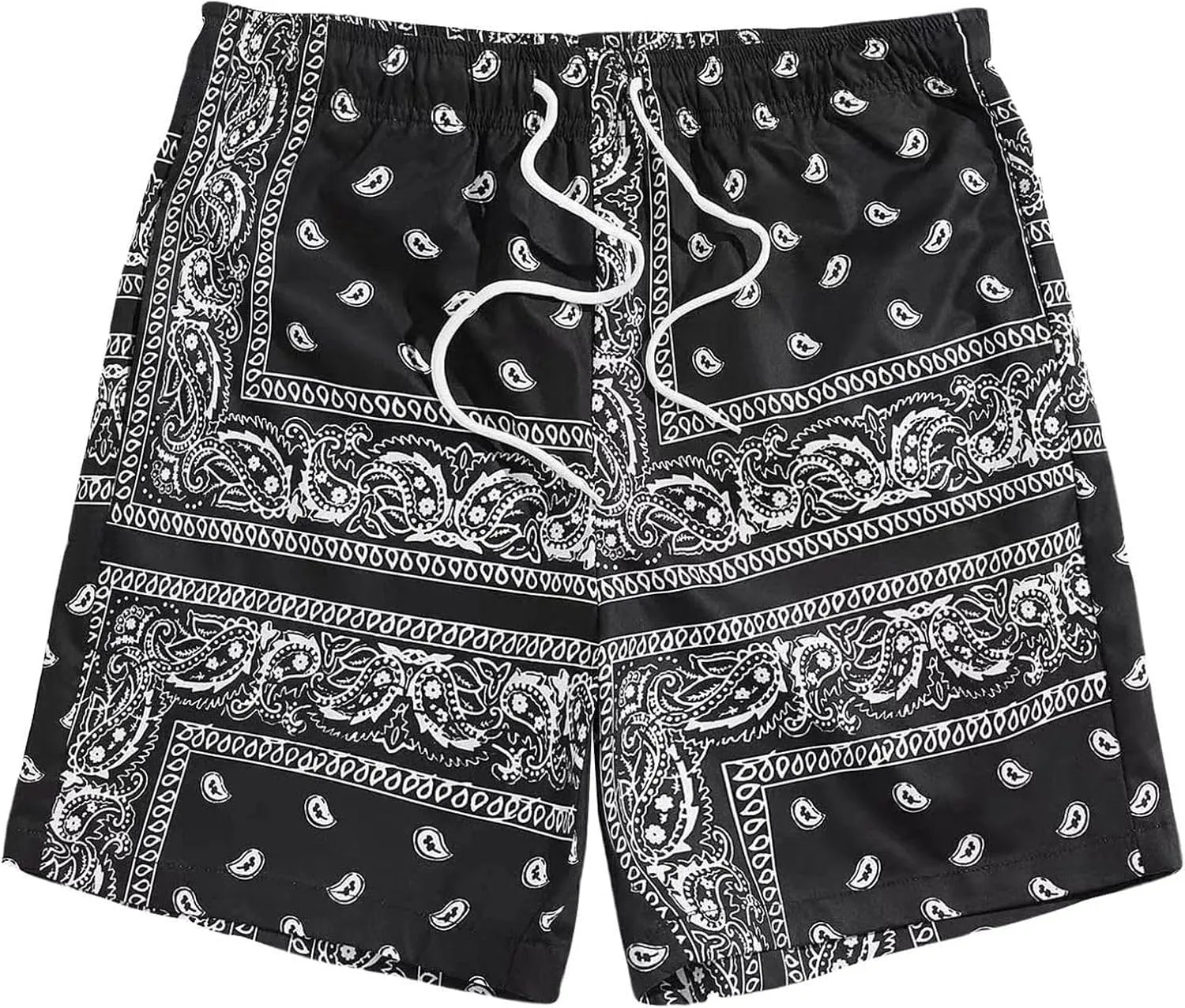 Men's Boho Tribal Paisley Graphic Shorts Summer Beach Hawaiian Cool Graphic Shorts Men 2025