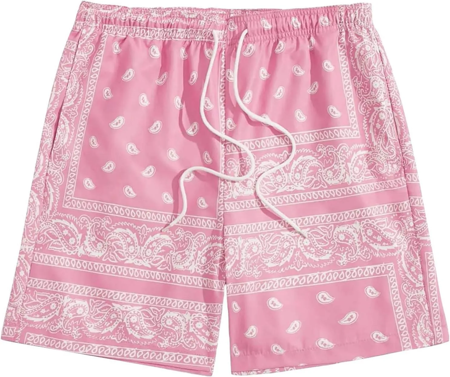 Men's Boho Tribal Paisley Graphic Shorts Summer Beach Hawaiian Cool Graphic Shorts Men 2025