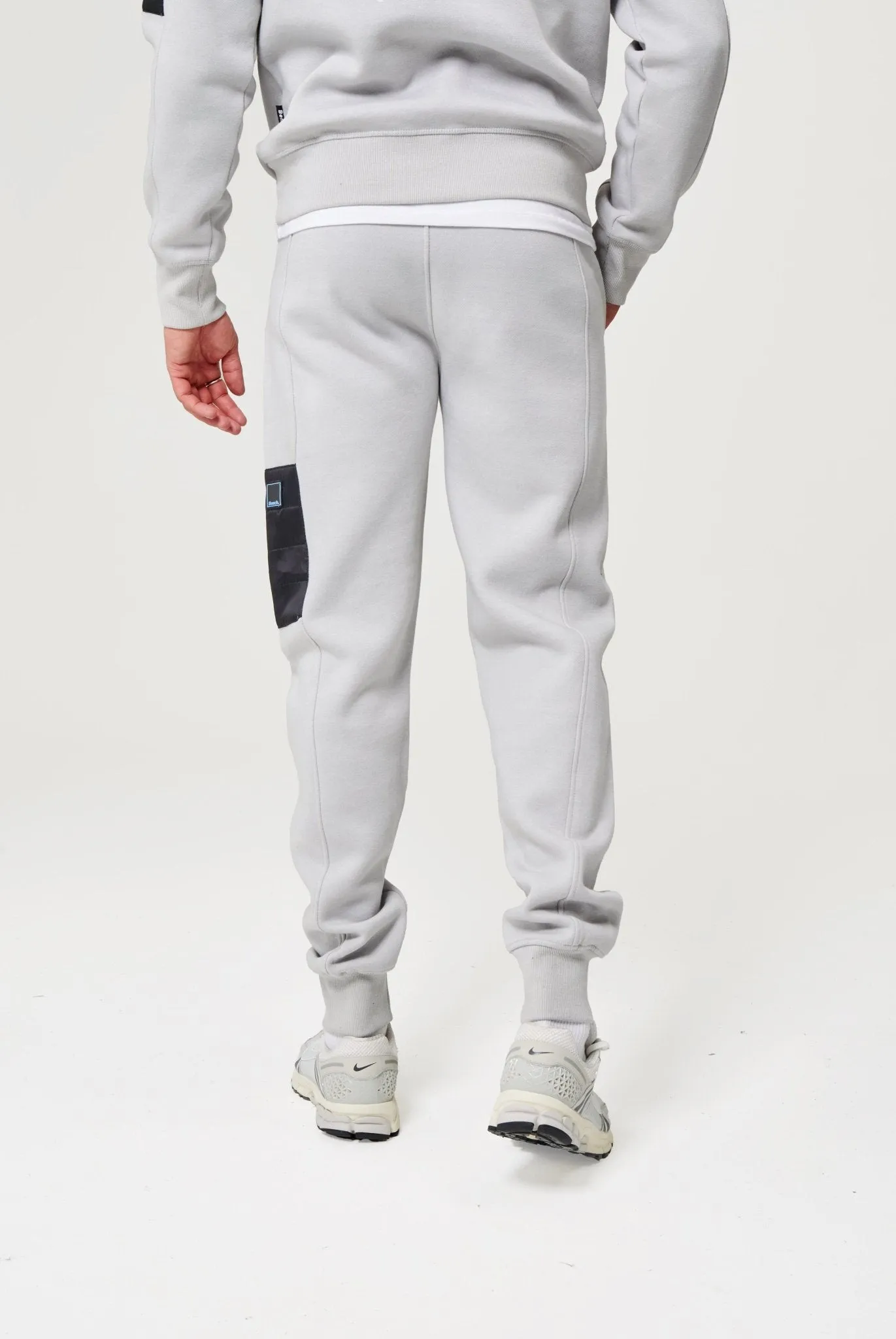 Mens 'CROSTER' 2pc Tracksuit Set - GREY